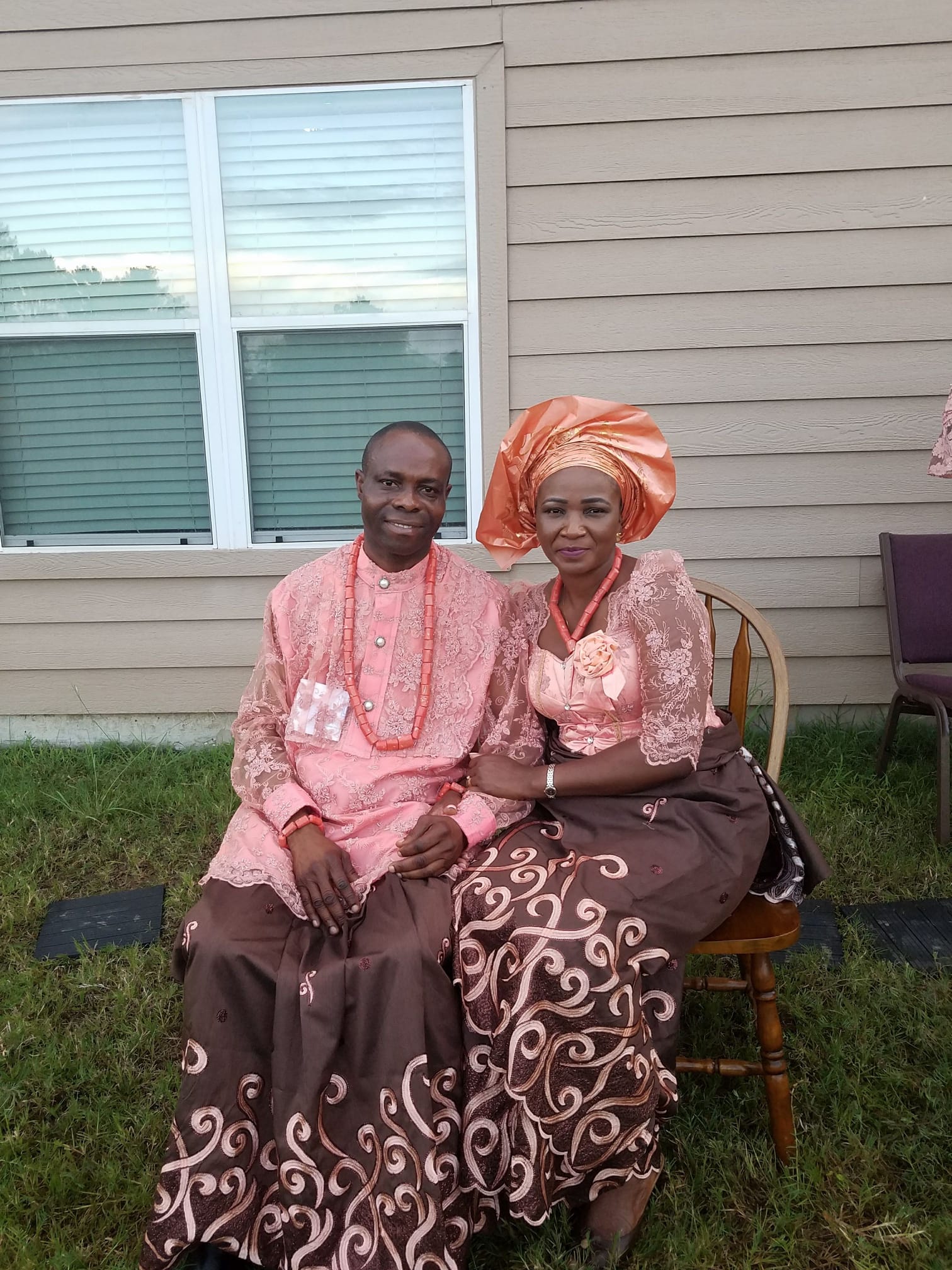 Mr and Mrs Fidelis Ojah